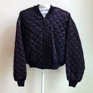 Black Quilted Jacket